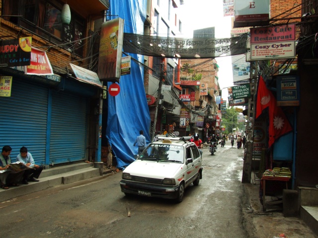 ulice Katmandu