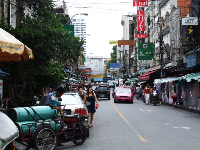 ulice Bangkoku